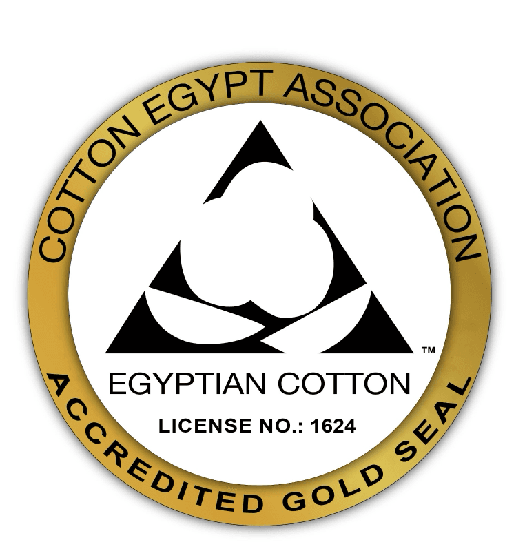 Cotton Egypt Association Accredited Gold Seal, License No. 1624