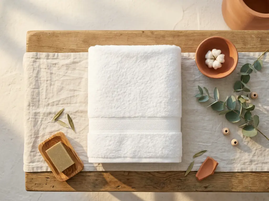 Pure Egyptian cotton, nothing else.
