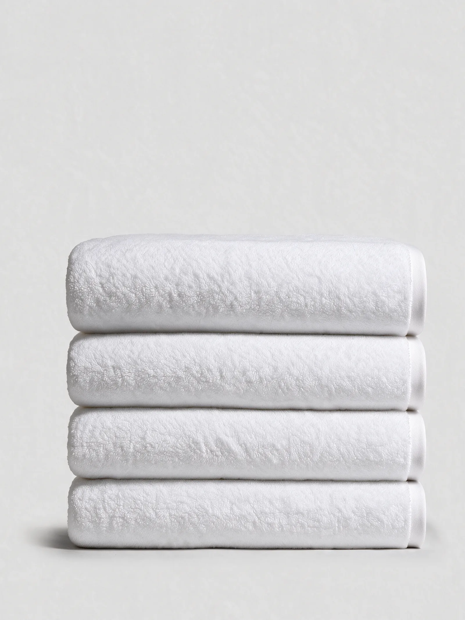 Pure White Reserve Bath Towel (Set of 4), 700 GSM Egyptian cotton