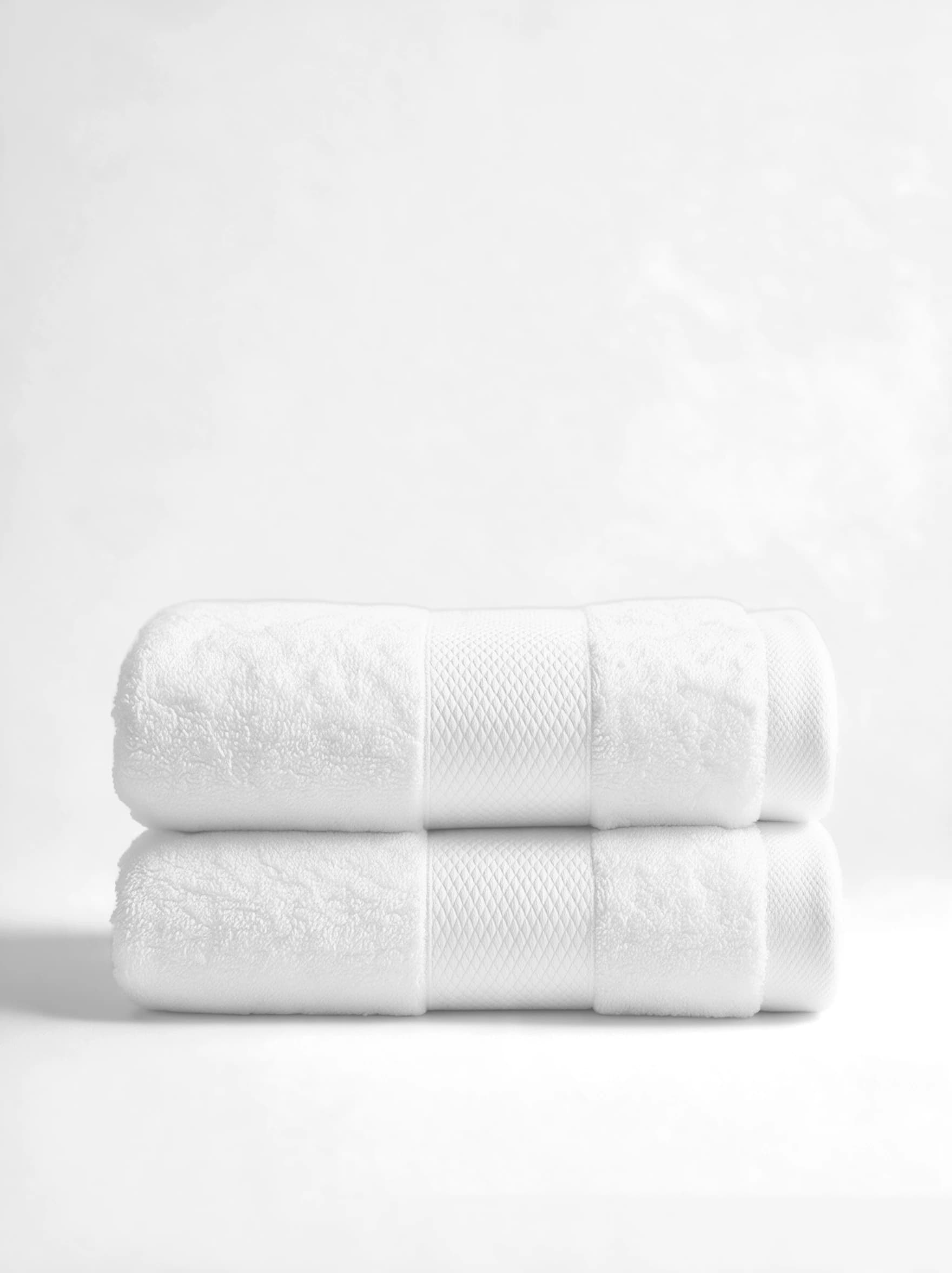 Signature Hand Towel (Set of 2) in Pure White