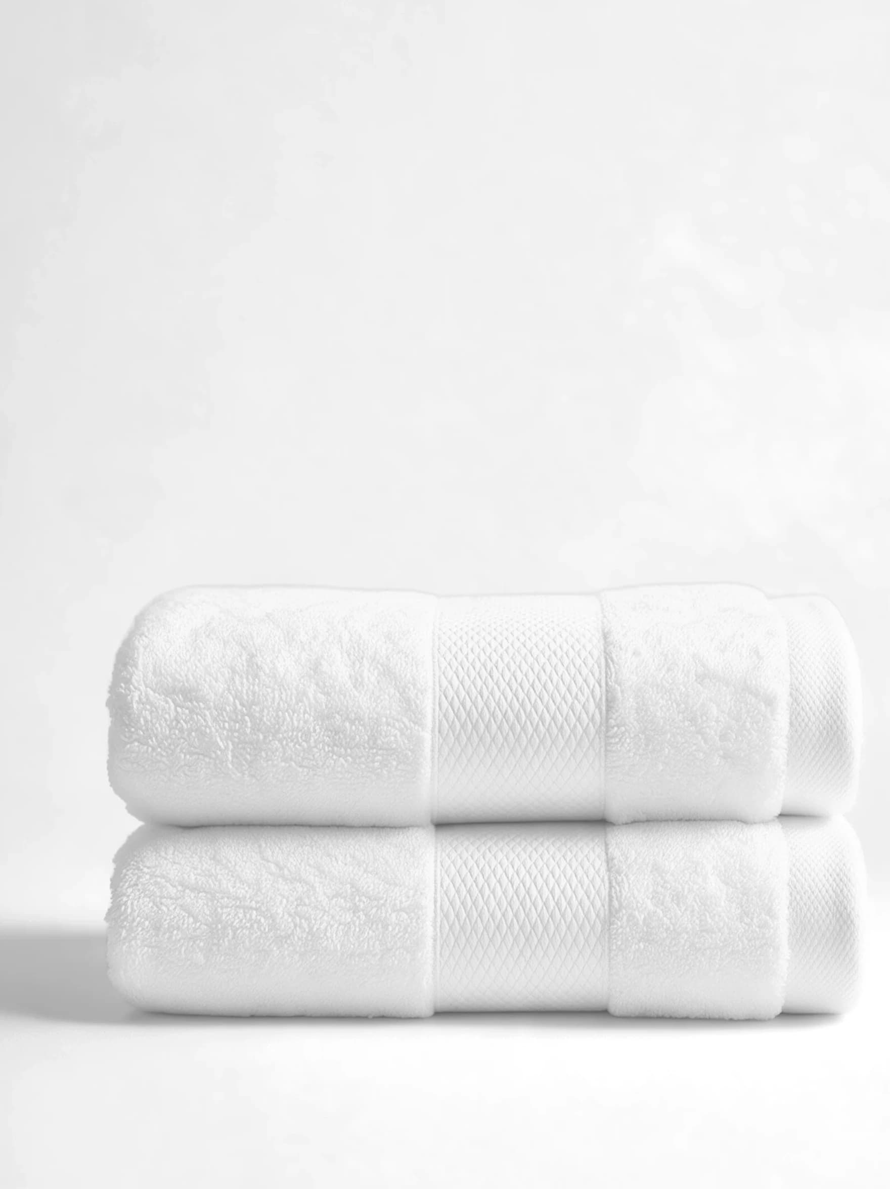 Signature Hand Towel (Set of 2) in Pure White