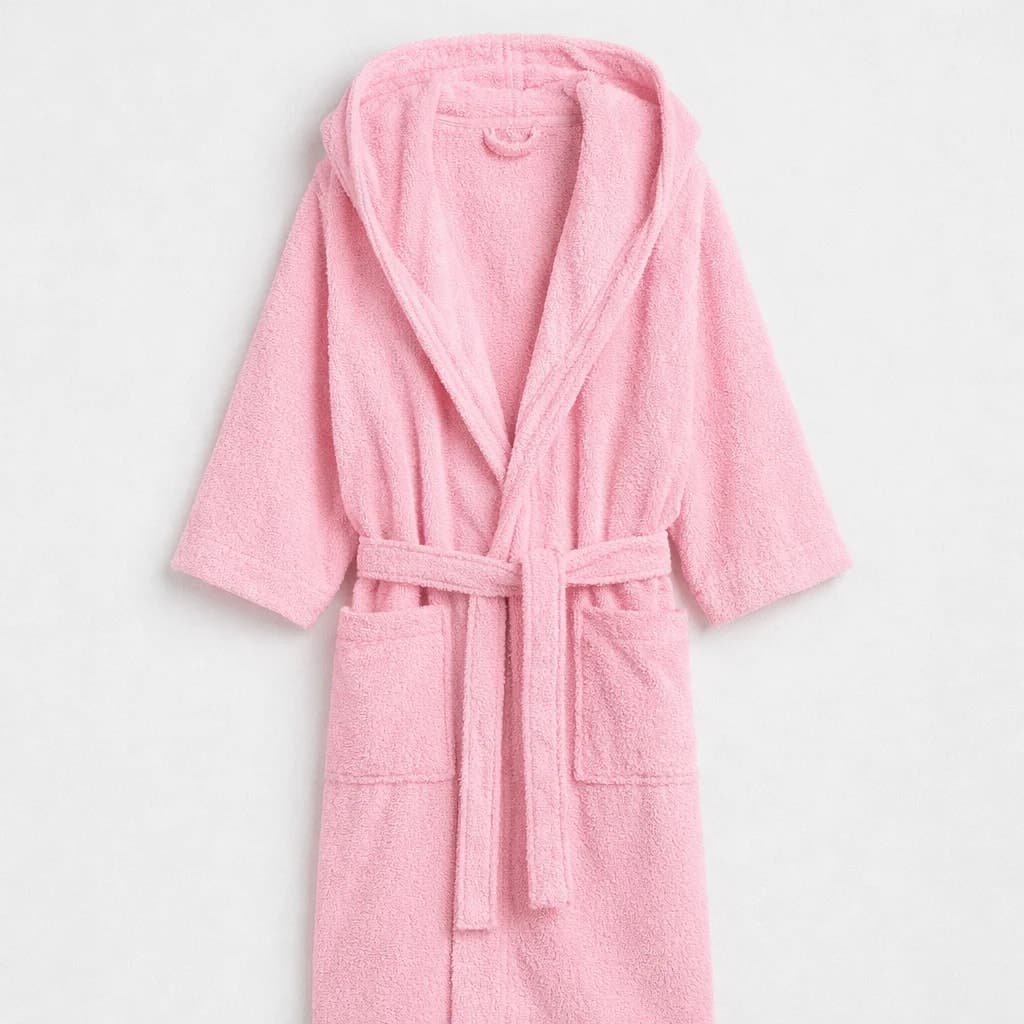 Ultra Soft Bath Robe - Rose Pink