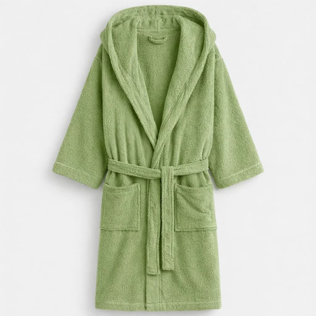 Ultra Soft Bath Robe - Pistachio Green
