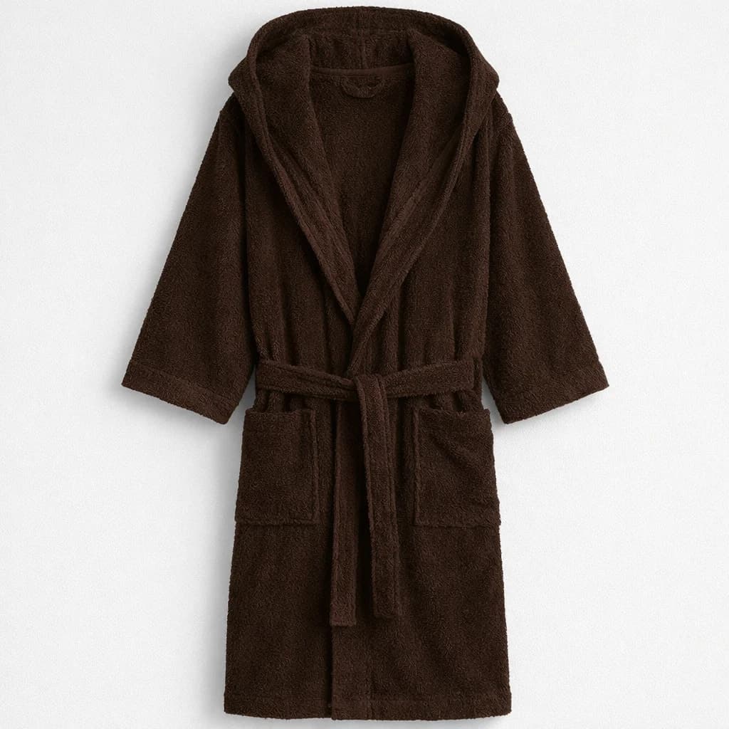 Ultra Soft Bath Robe - Dark Brown