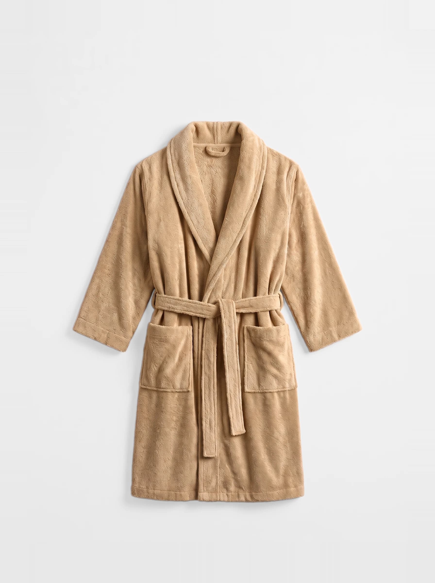 Ultra Soft Bath Robe - Beige