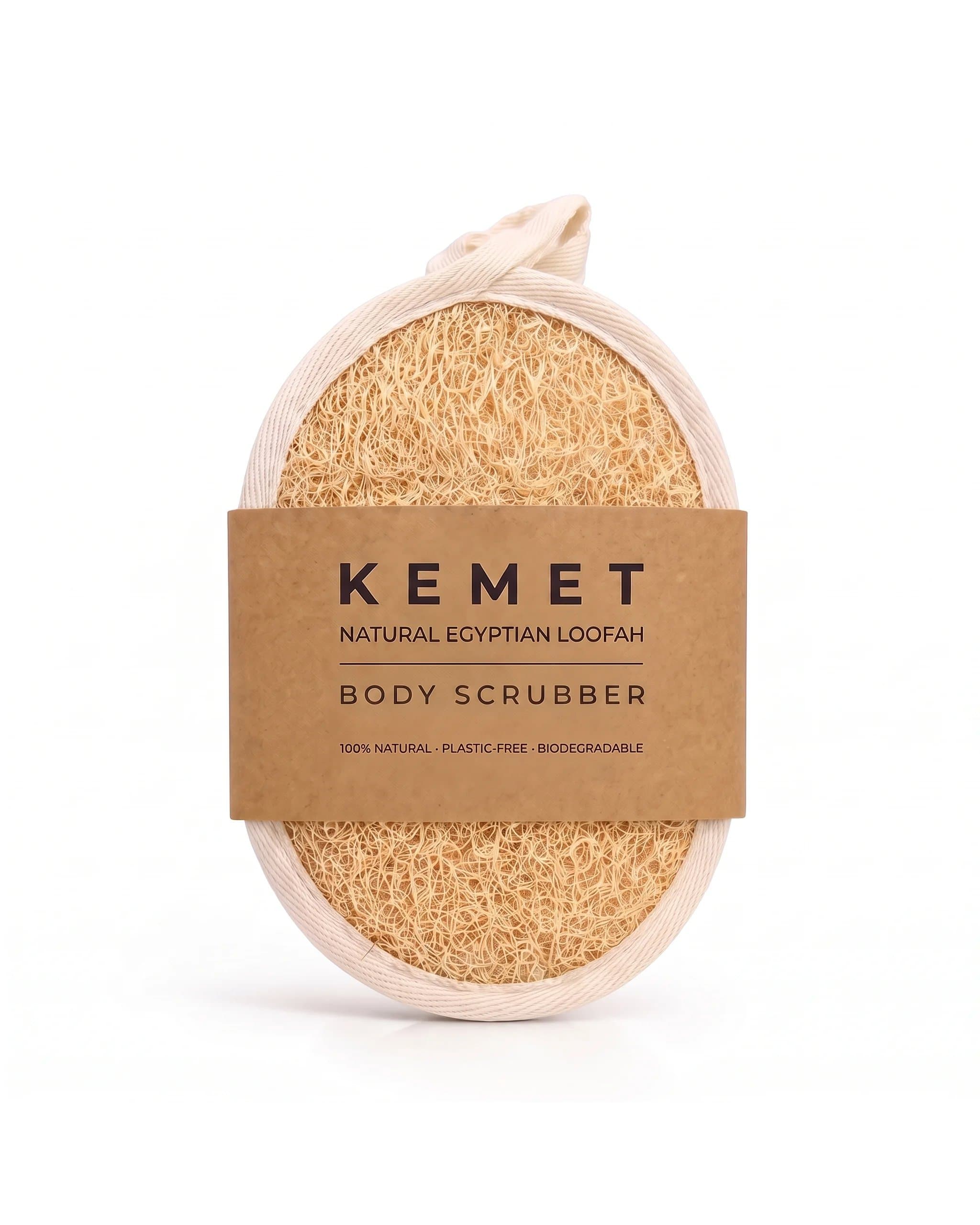 Egyptian Loofah Body Scrubber - Natural