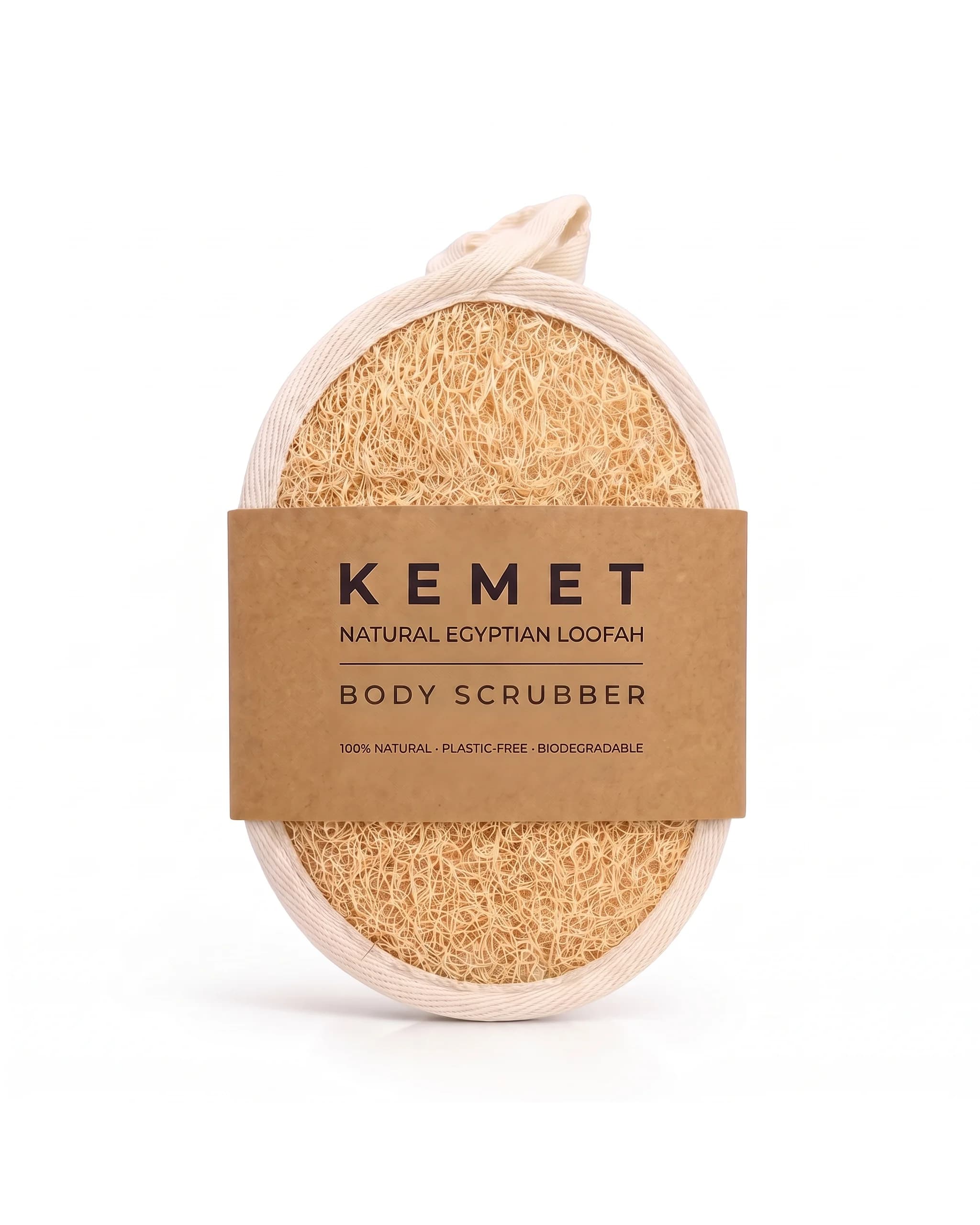 Egyptian Loofah Body Scrubber - Natural