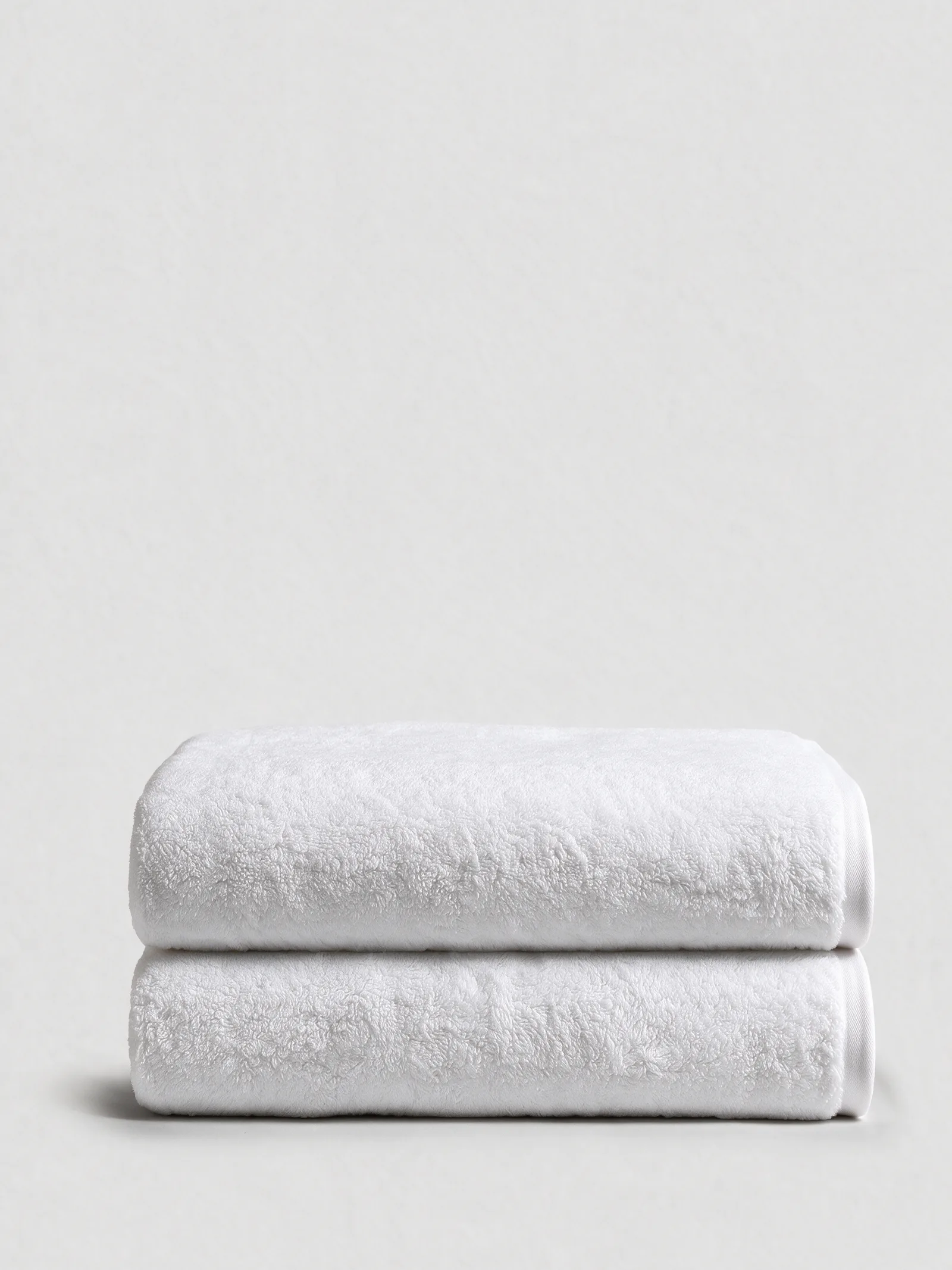 Pure White Reserve Bath Towel (Set of 2), 700 GSM Egyptian cotton