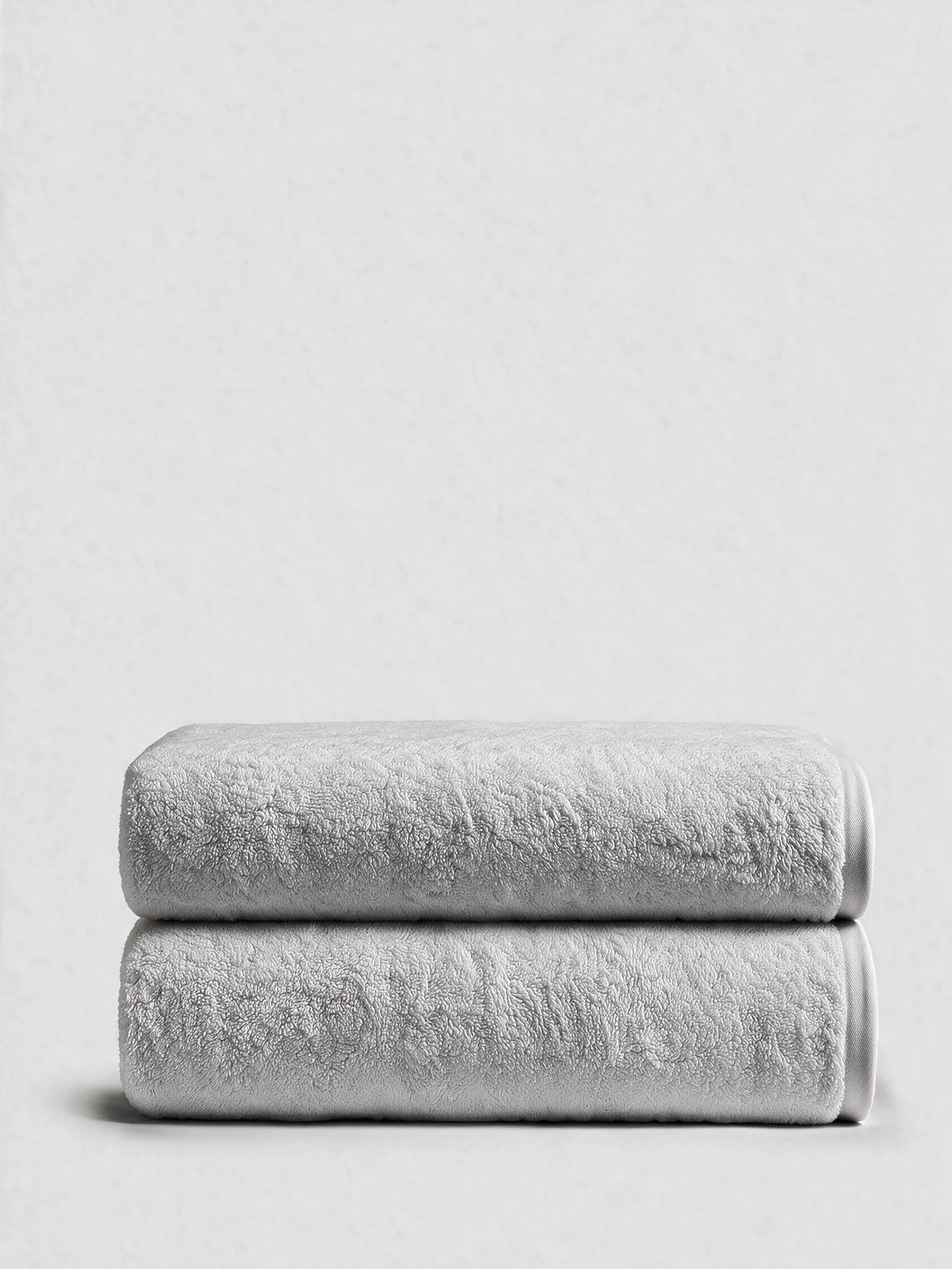 Soft Grey Reserve Bath Sheet (Set of 2), 700 GSM Egyptian cotton