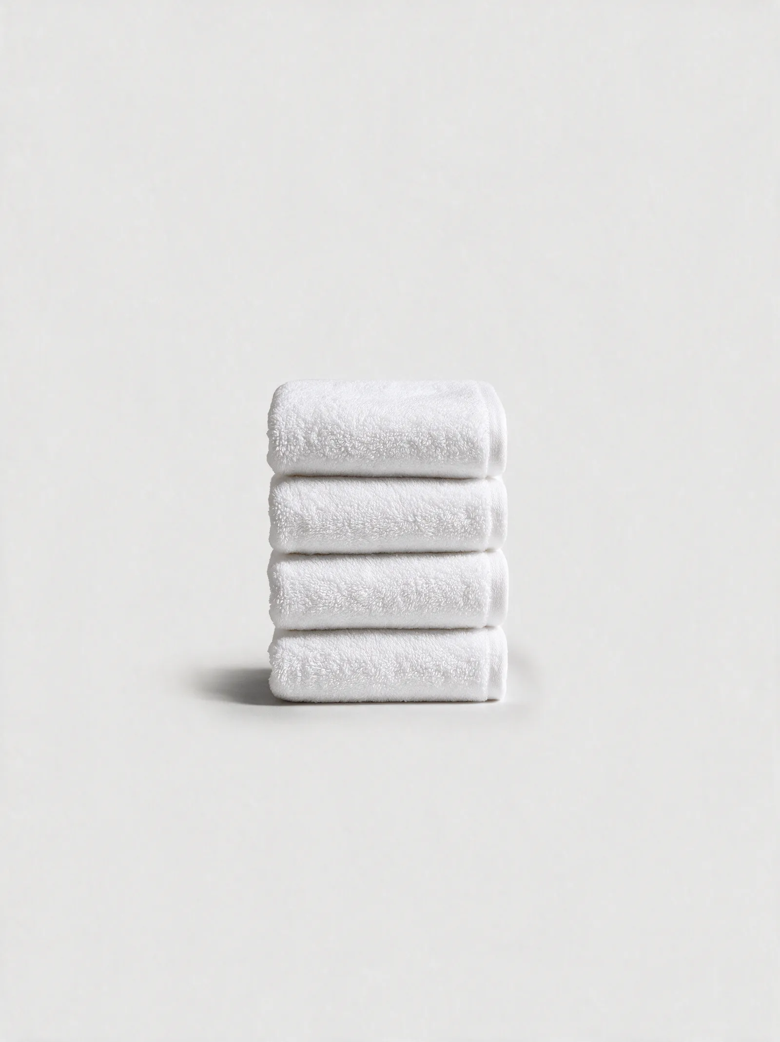 Pure White Reserve Wash Cloth (Set of 4), 700 GSM Egyptian cotton