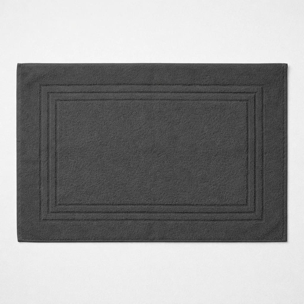 Egyptian Cotton Bath Mat - Deep Grey