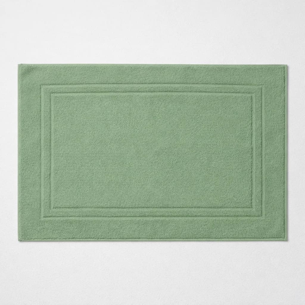 Egyptian Cotton Bath Mat - Pistachio Green