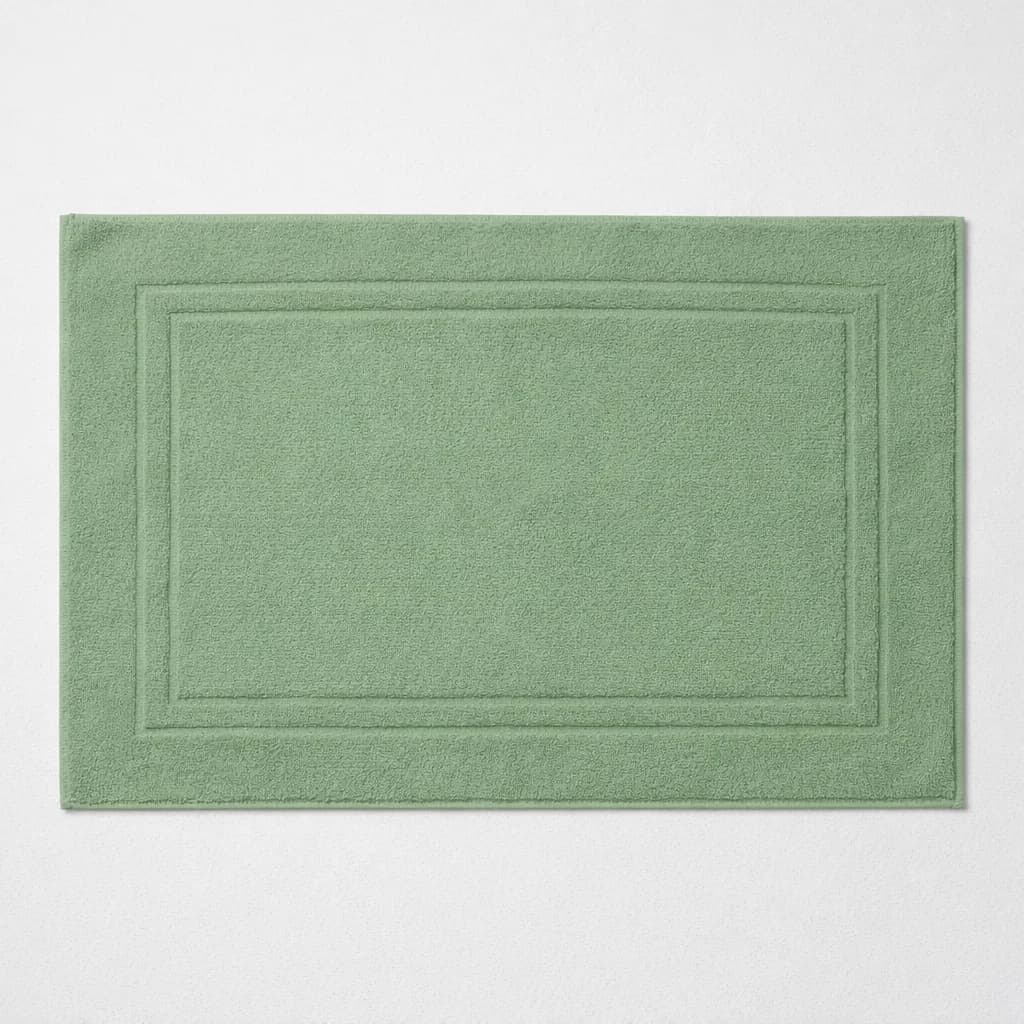 Egyptian Cotton Bath Mat - Pistachio Green
