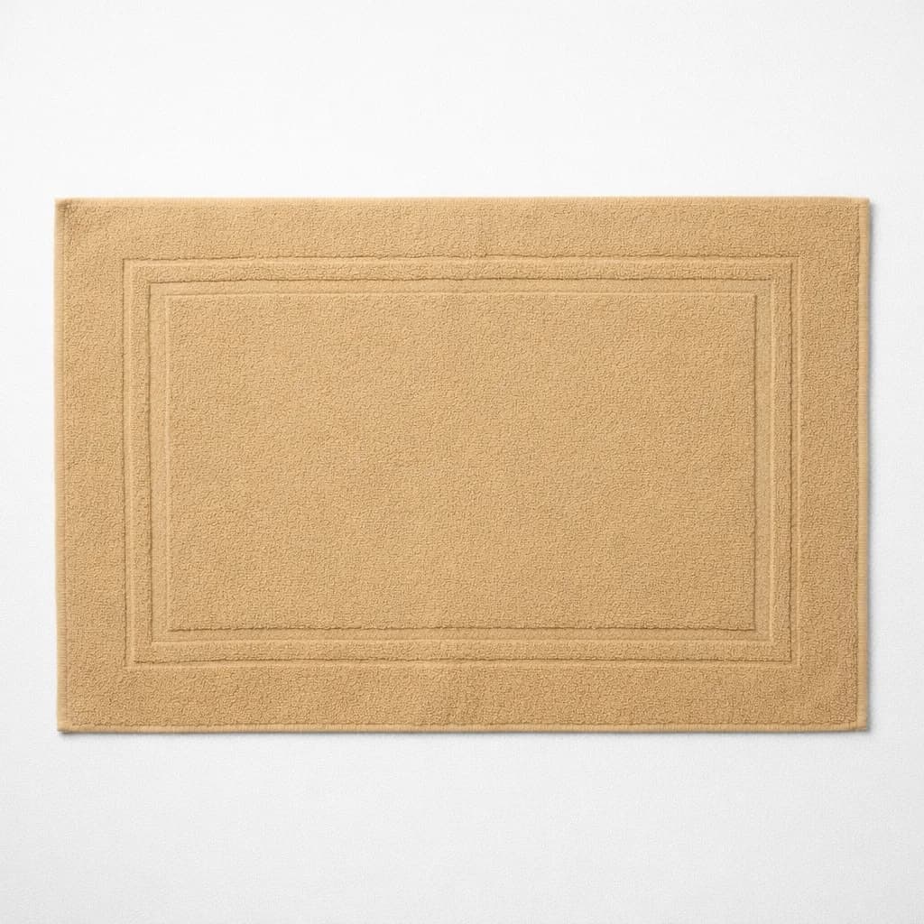 Egyptian Cotton Bath Mat - Beige
