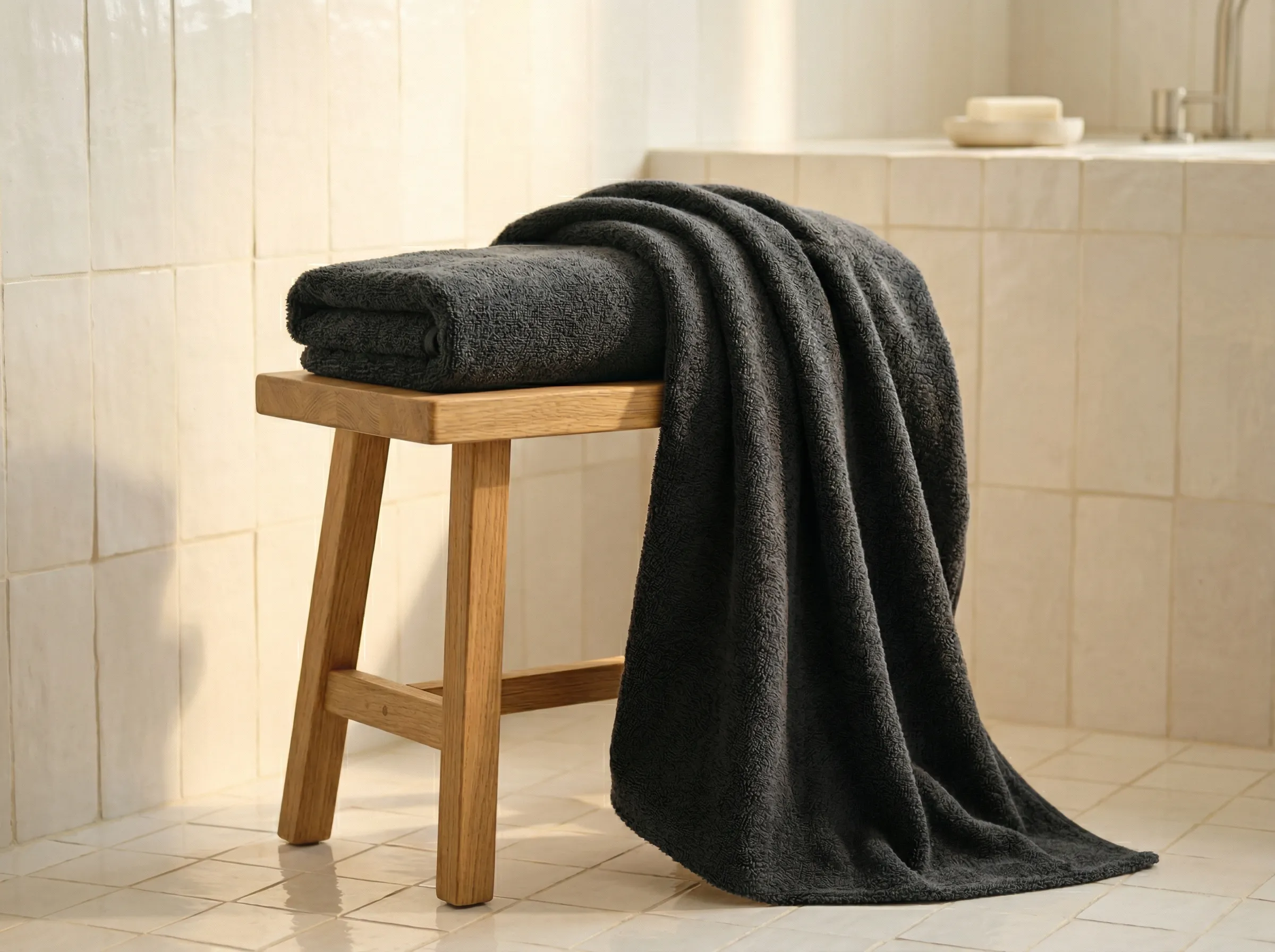 Towels that stay luxuriously soft. Always.